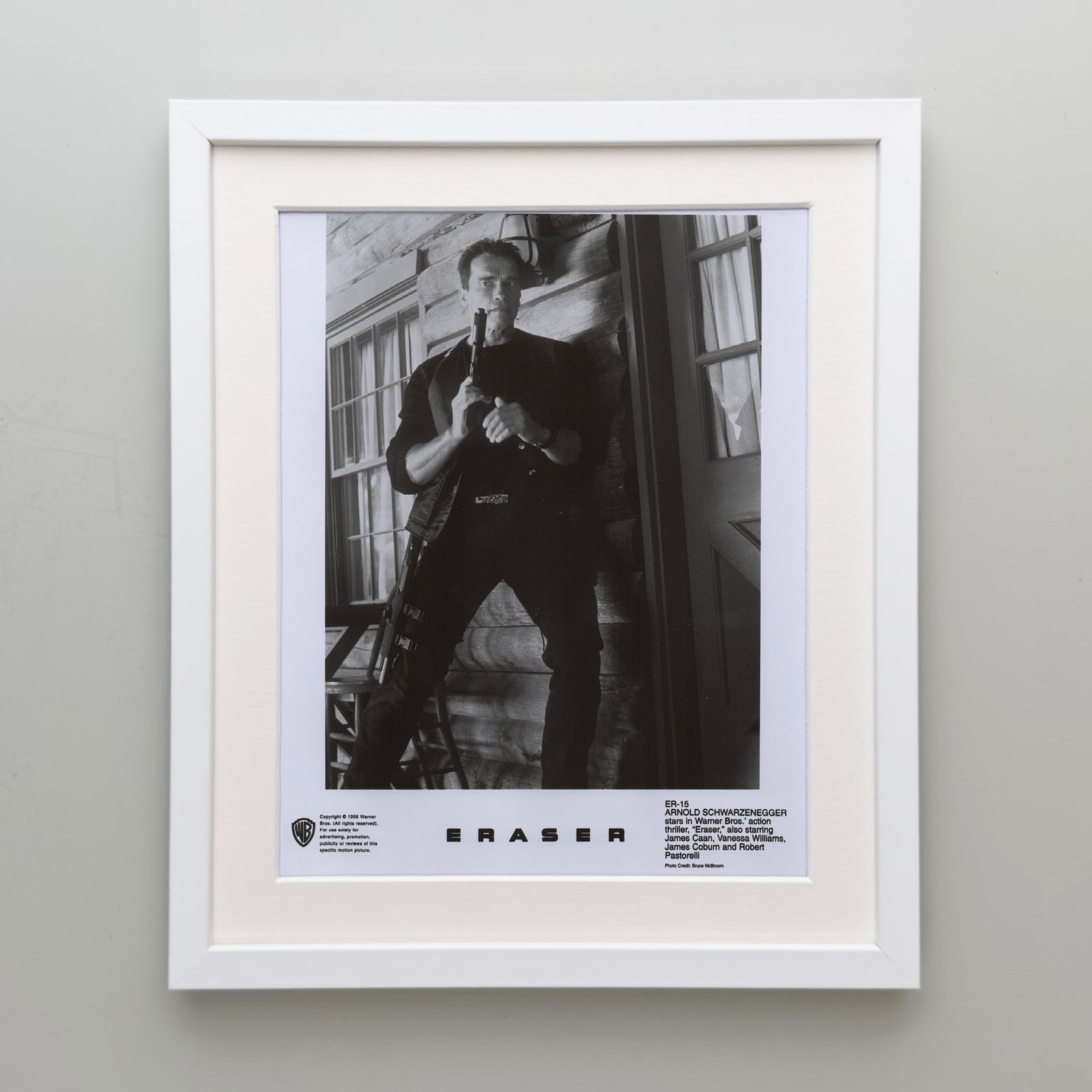 Eraser 1996 Film Movie Press Publicity Still Framed