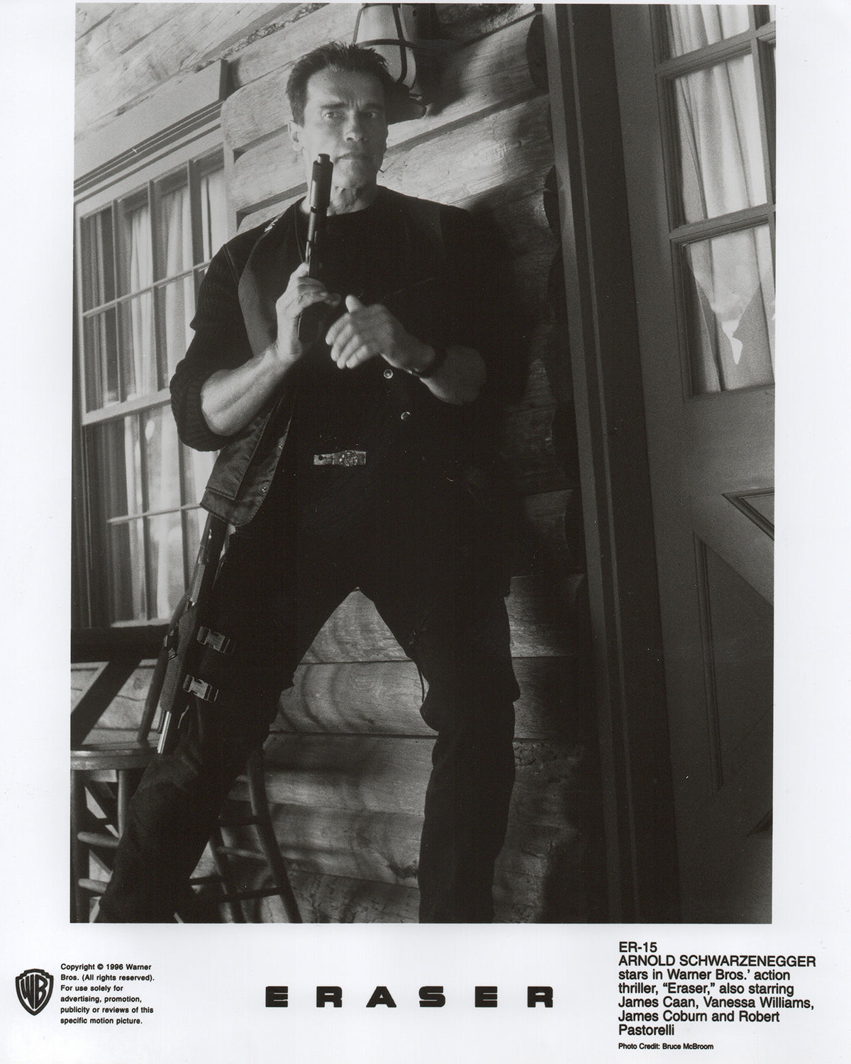 Eraser 1996 Film Movie Press Publicity Still Framed