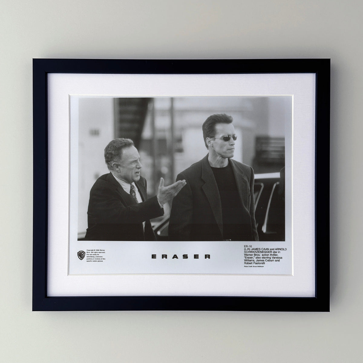 Eraser 1996 Film Movie Press Publicity Still Framed