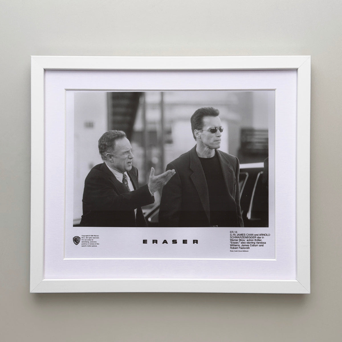 Eraser 1996 Film Movie Press Publicity Still Framed