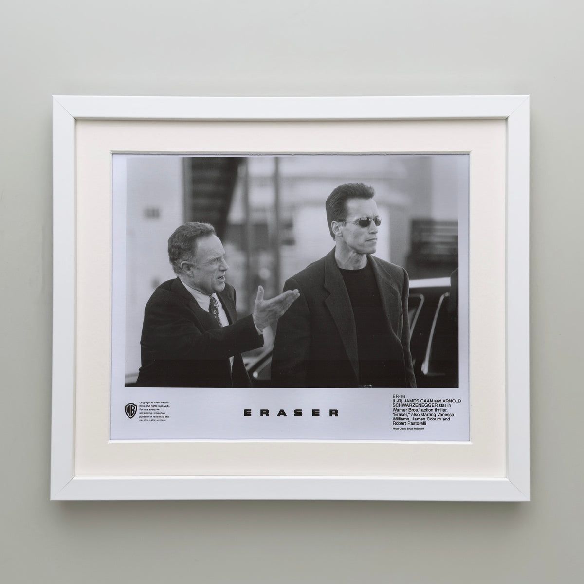 Eraser 1996 Film Movie Press Publicity Still Framed