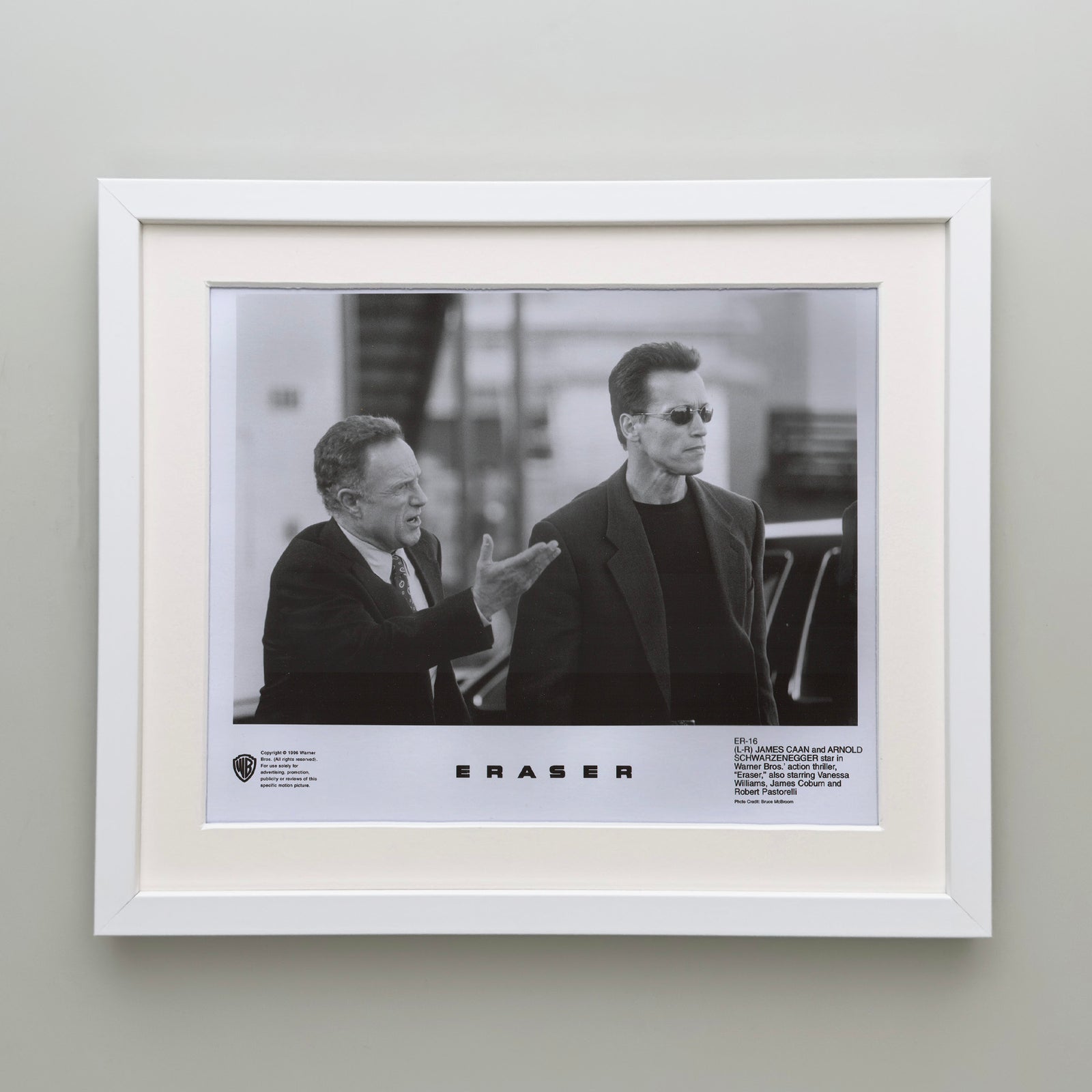 Eraser 1996 Film Movie Press Publicity Still Framed