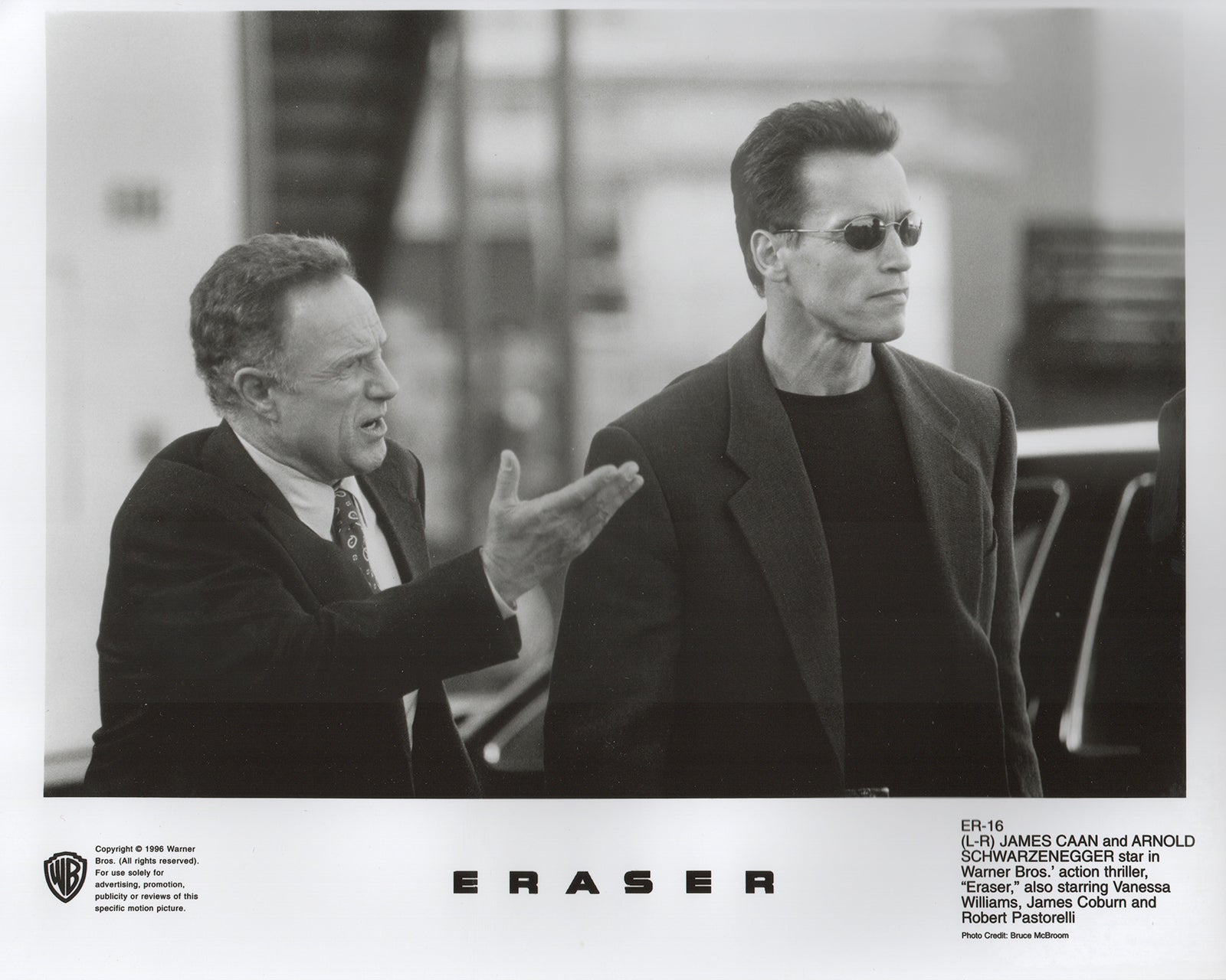 Eraser 1996 Film Movie Press Publicity Still Framed