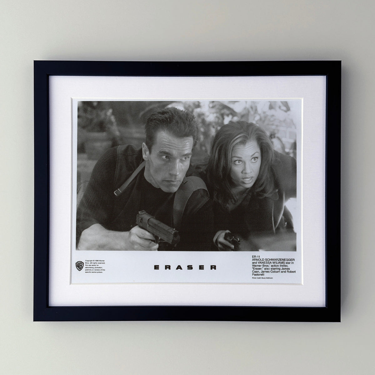 Eraser 1996 Film Movie Press Publicity Still Framed