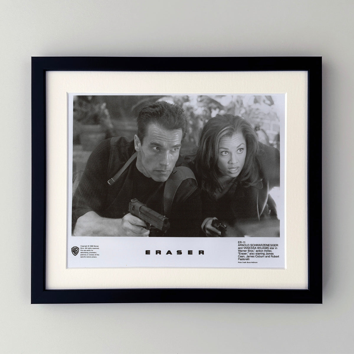 Eraser 1996 Film Movie Press Publicity Still Framed