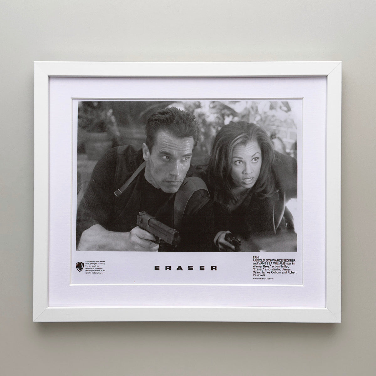 Eraser 1996 Film Movie Press Publicity Still Framed