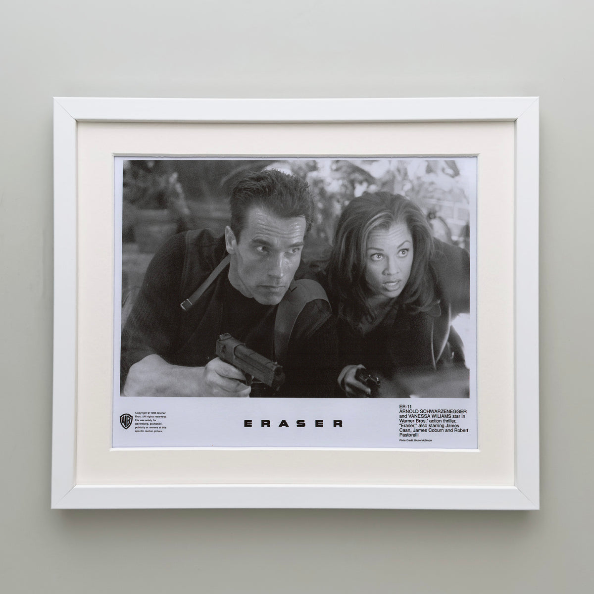 Eraser 1996 Film Movie Press Publicity Still Framed