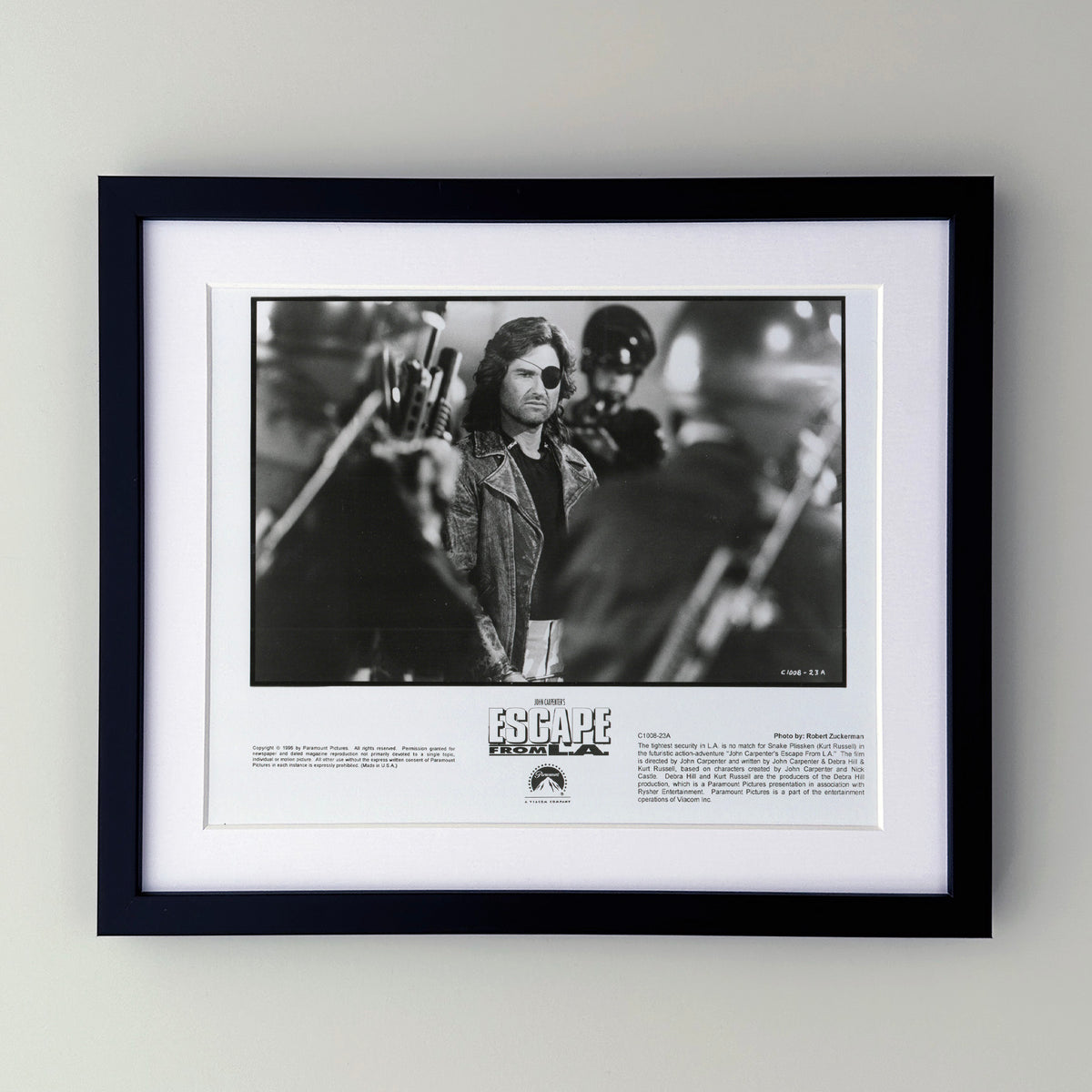 Escape from LA 1996 Film Movie Press Publicity Still Framed