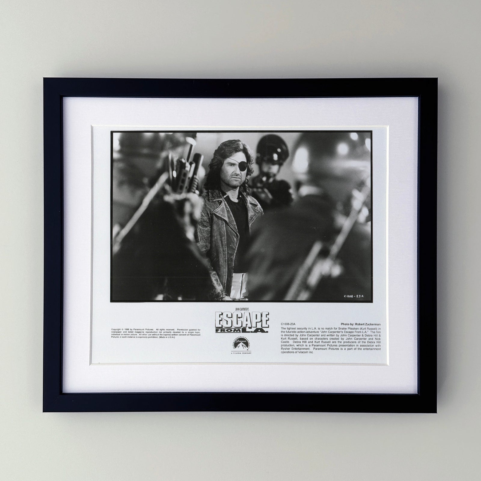 Escape from LA 1996 Film Movie Press Publicity Still Framed