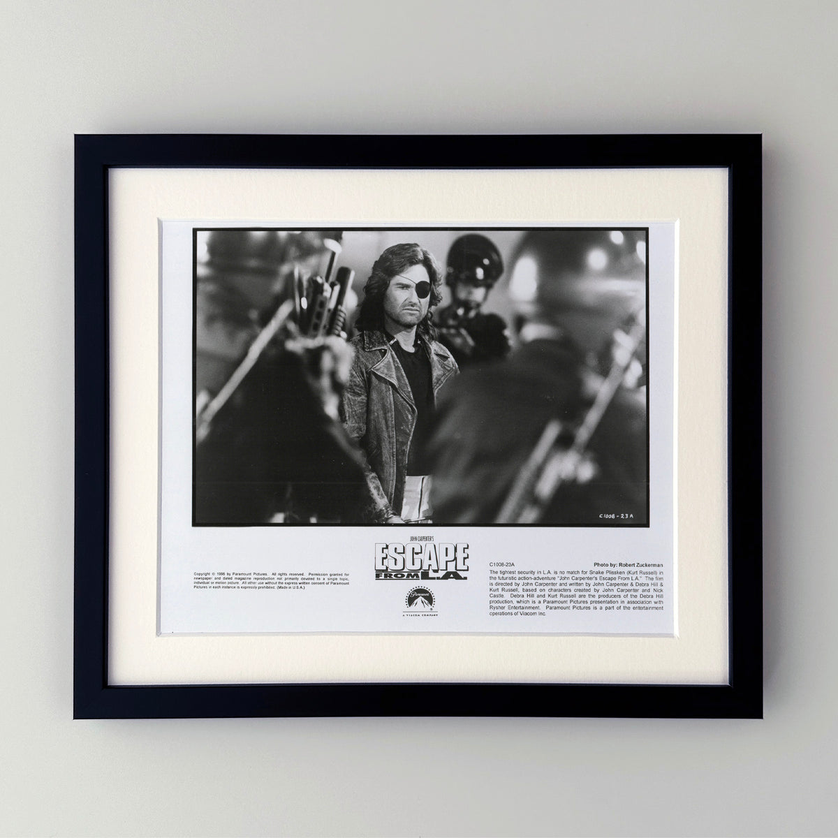 Escape from LA 1996 Film Movie Press Publicity Still Framed