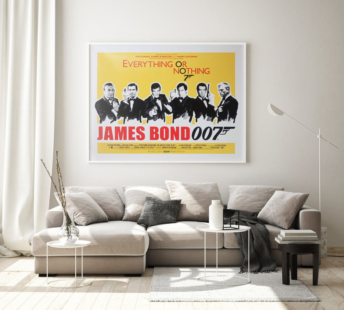 Everything or Nothing 2012 James Bond Documentary Film Movie Poster, James Hart Dyke