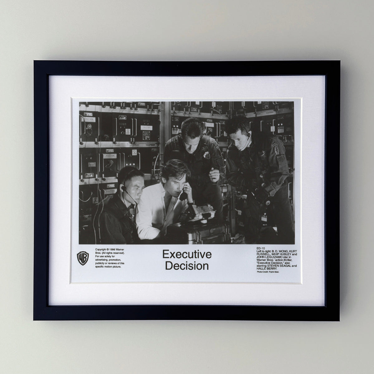 Executive Decision 1996 Film Movie Press Publicity Still Framed