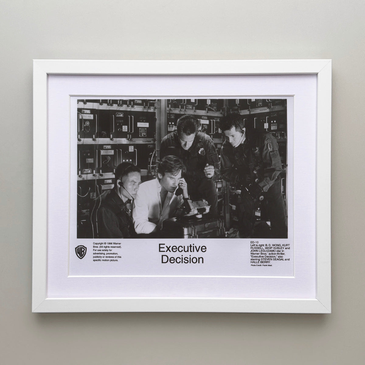 Executive Decision 1996 Film Movie Press Publicity Still Framed