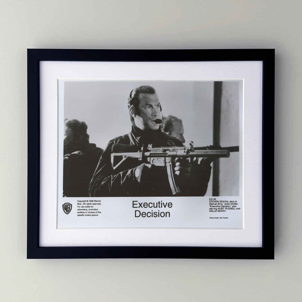Executive Decision 1996 Film Movie Press Publicity Still Framed