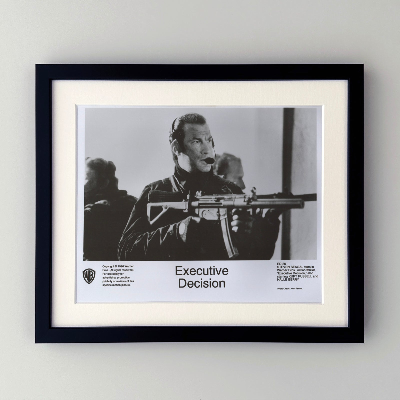 Executive Decision 1996 Film Movie Press Publicity Still Framed