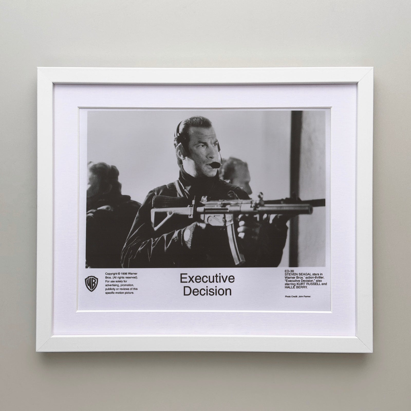 Executive Decision 1996 Film Movie Press Publicity Still Framed