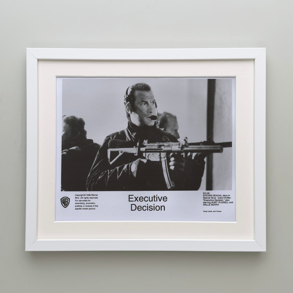 Executive Decision 1996 Film Movie Press Publicity Still Framed