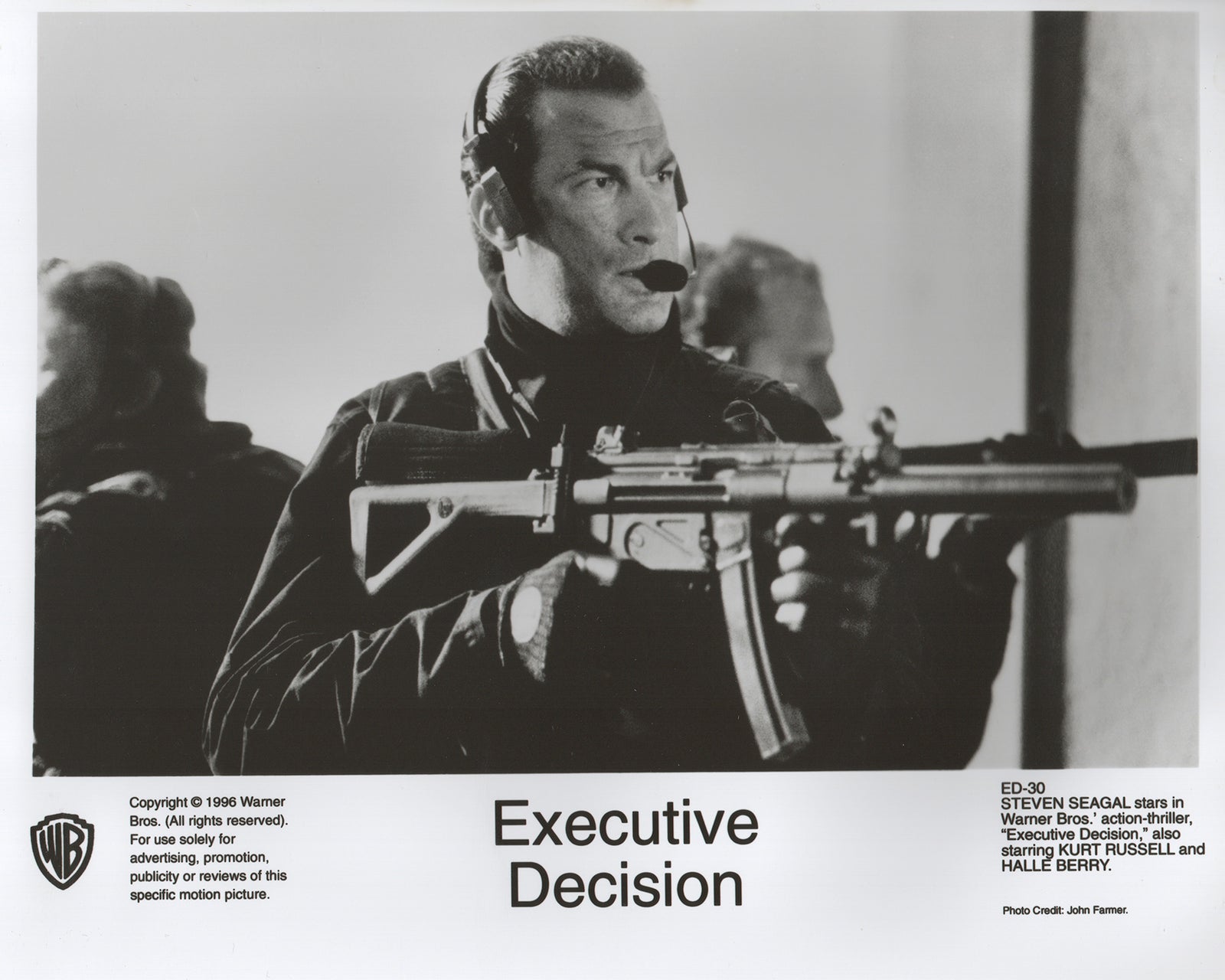 Executive Decision 1996 Film Movie Press Publicity Still Framed
