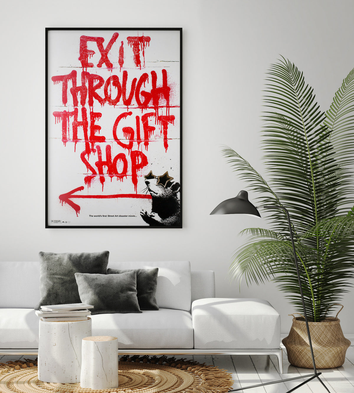 Exit Through the Gift Shop 2010 US 1 Sheet Film Movie Poster Banksy
