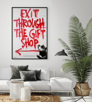 Exit Through The Gift Shop 2010 US 1 Sheet Film Movie Poster, Banksy