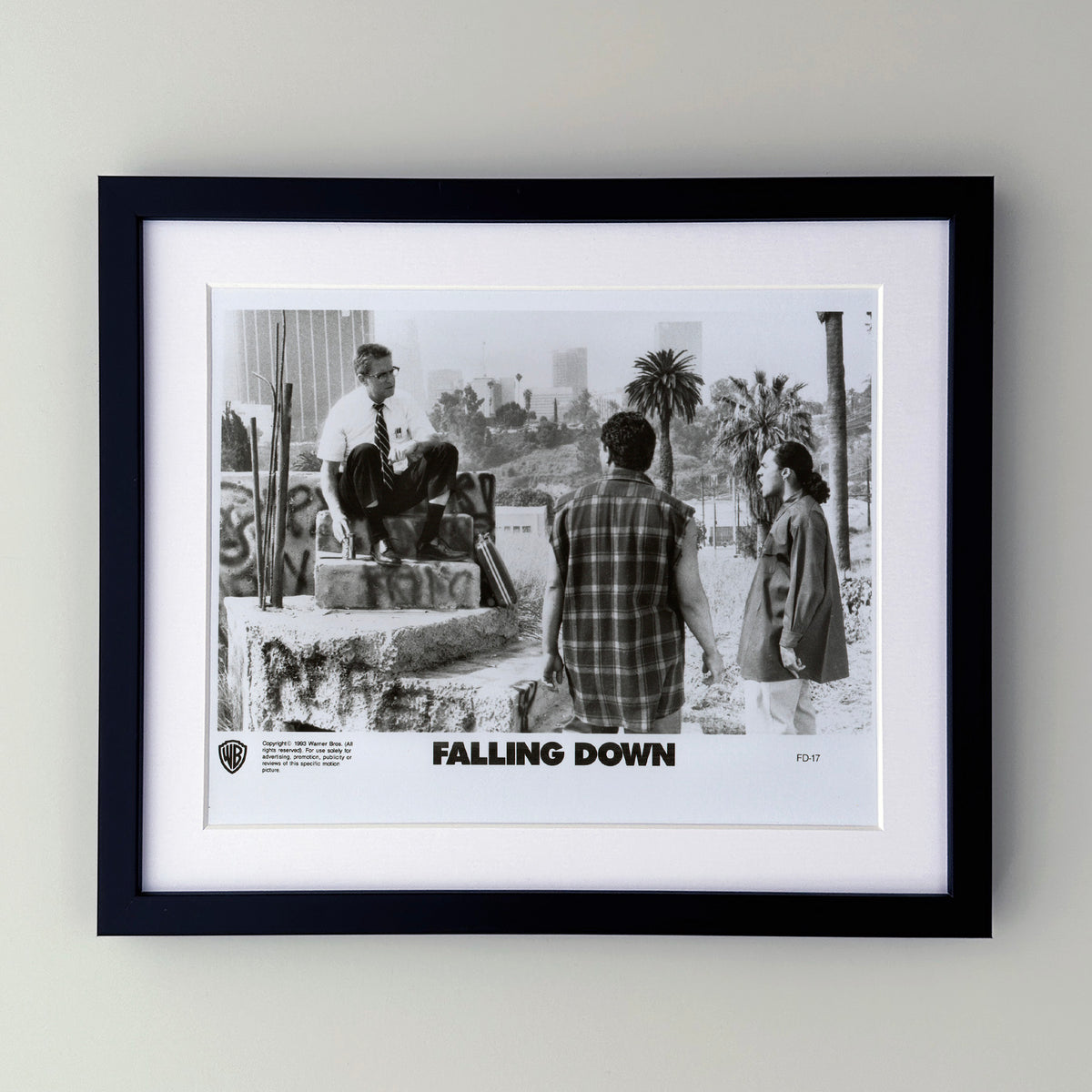 Falling Down 1993 Film Movie Press Publicity Still Framed