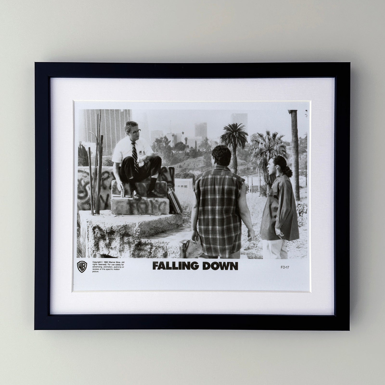 Falling Down 1993 Film Movie Press Publicity Still Framed