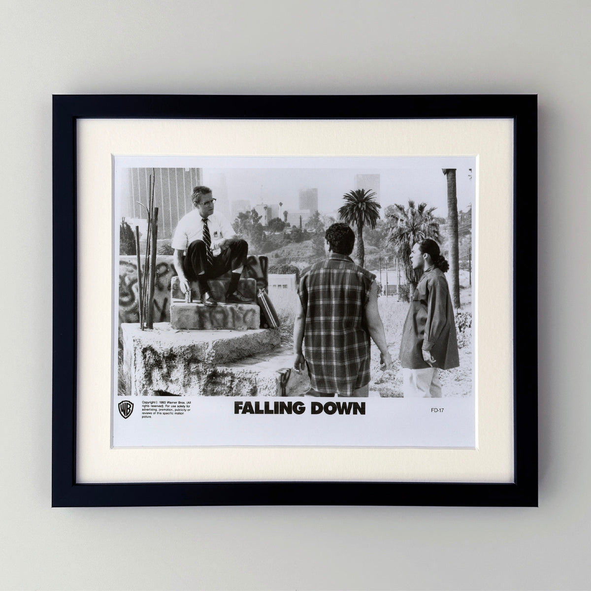 Falling Down 1993 Film Movie Press Publicity Still Framed