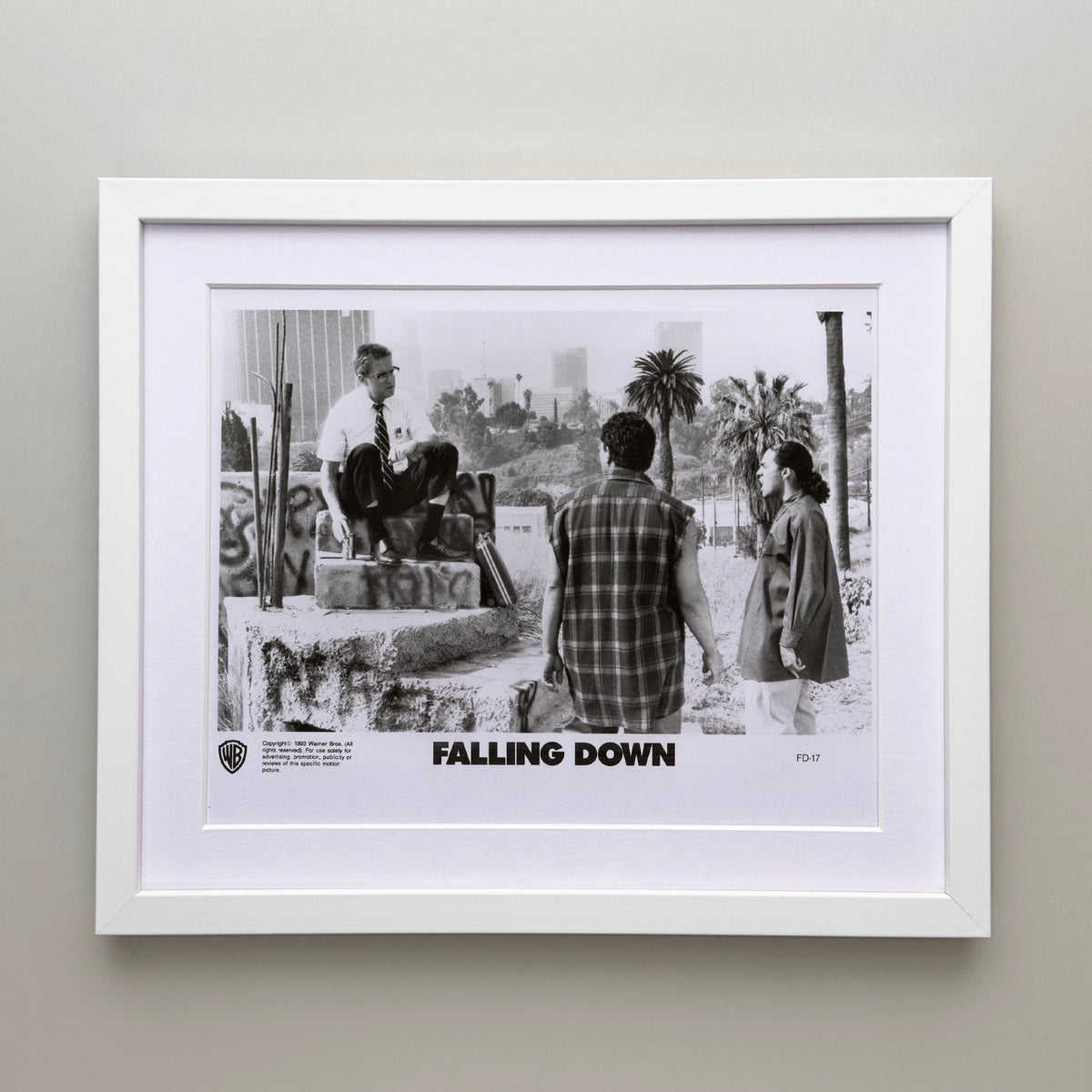 Falling Down 1993 Film Movie Press Publicity Still Framed