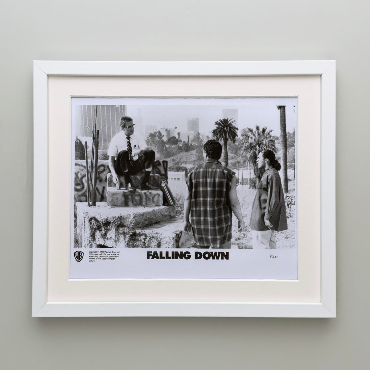 Falling Down 1993 Film Movie Press Publicity Still Framed