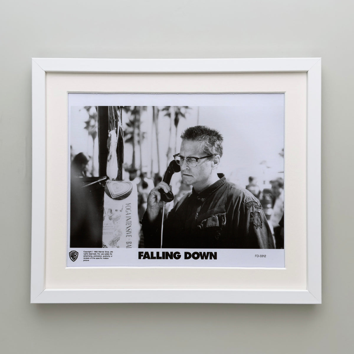 Falling Down 1993 Film Movie Press Publicity Still Framed