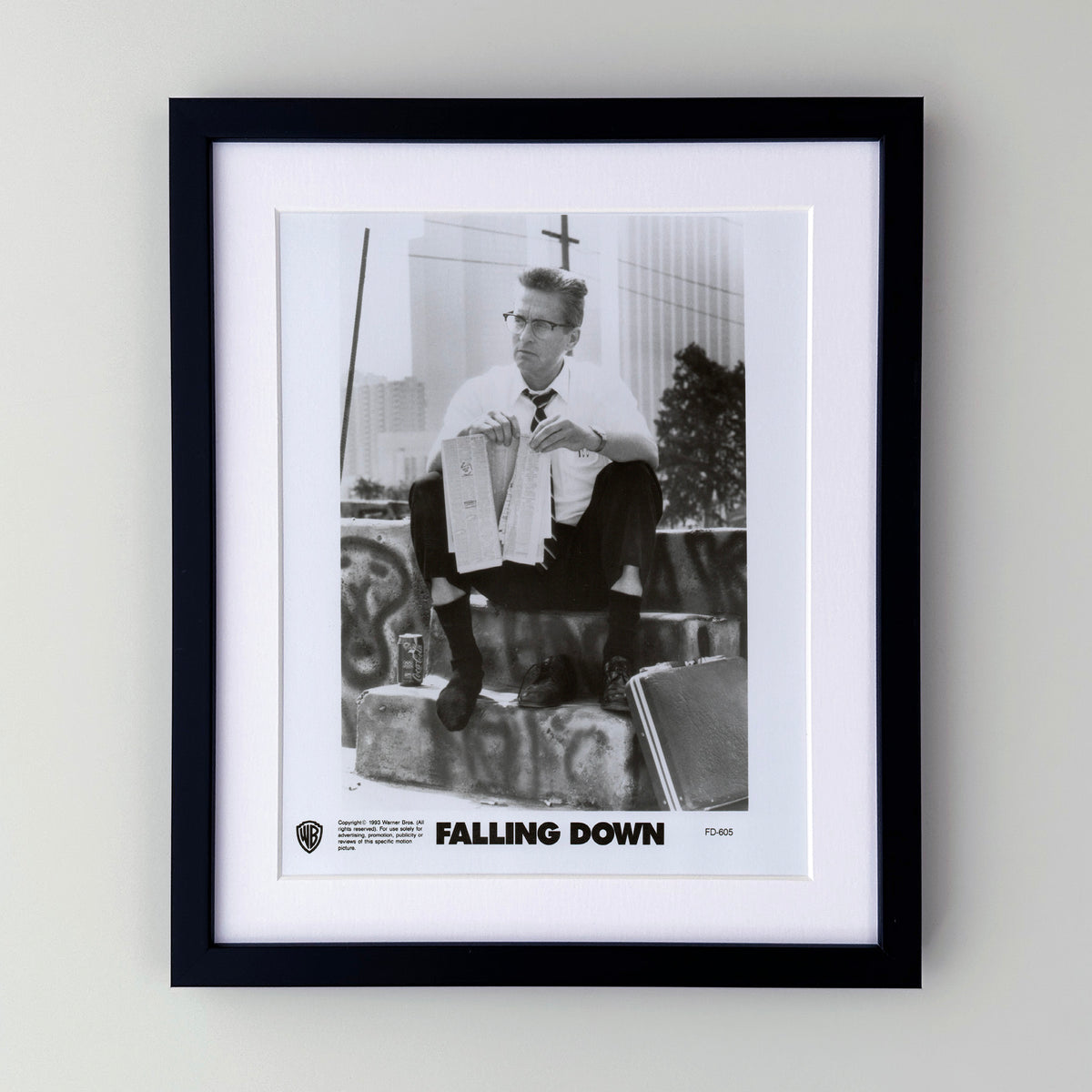 Falling Down 1993 Film Movie Press Publicity Still Framed