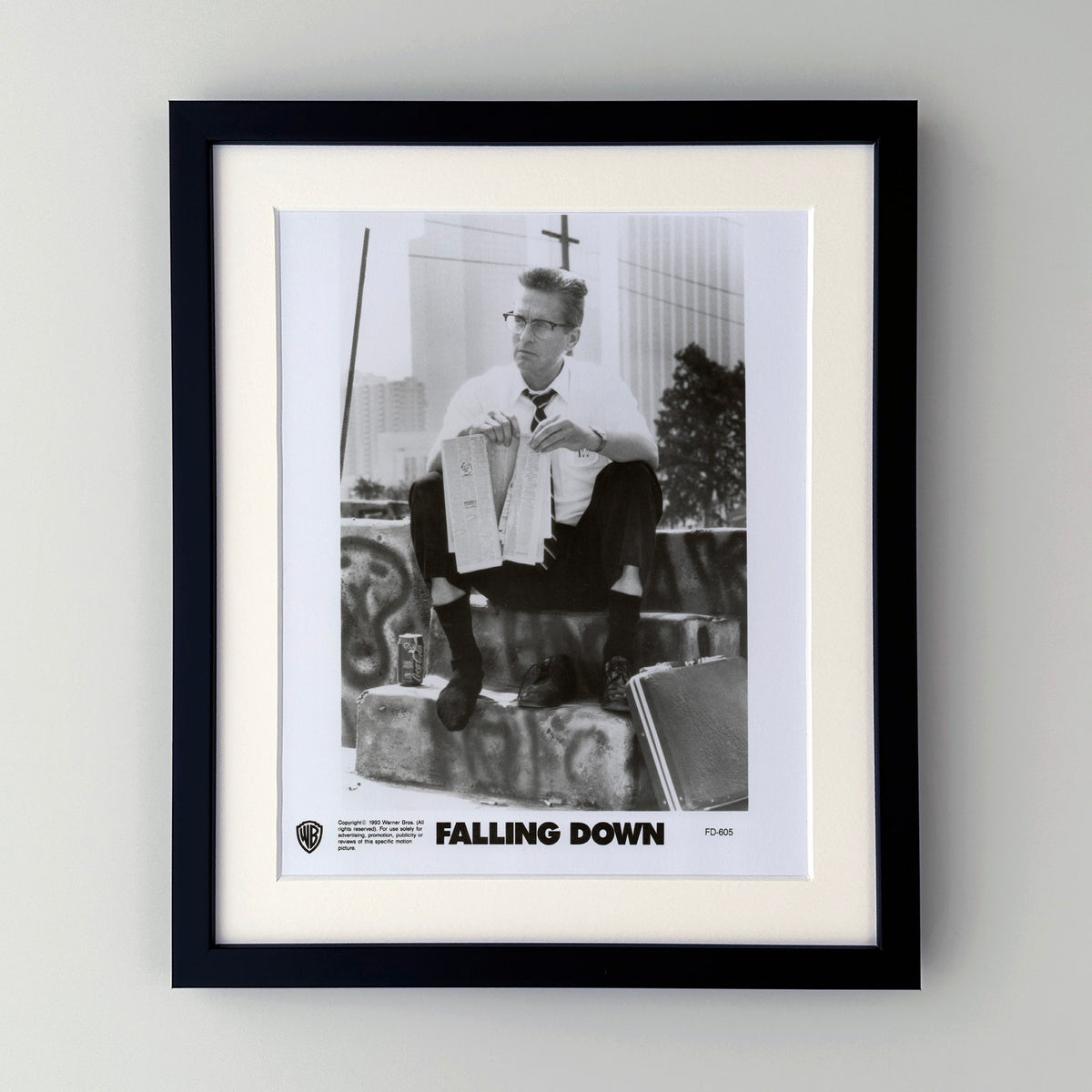 Falling Down 1993 Film Movie Press Publicity Still Framed
