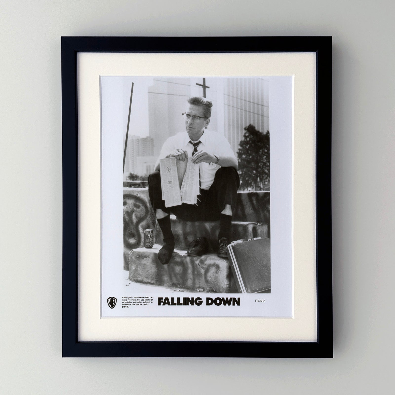 Falling Down 1993 Film Movie Press Publicity Still Framed
