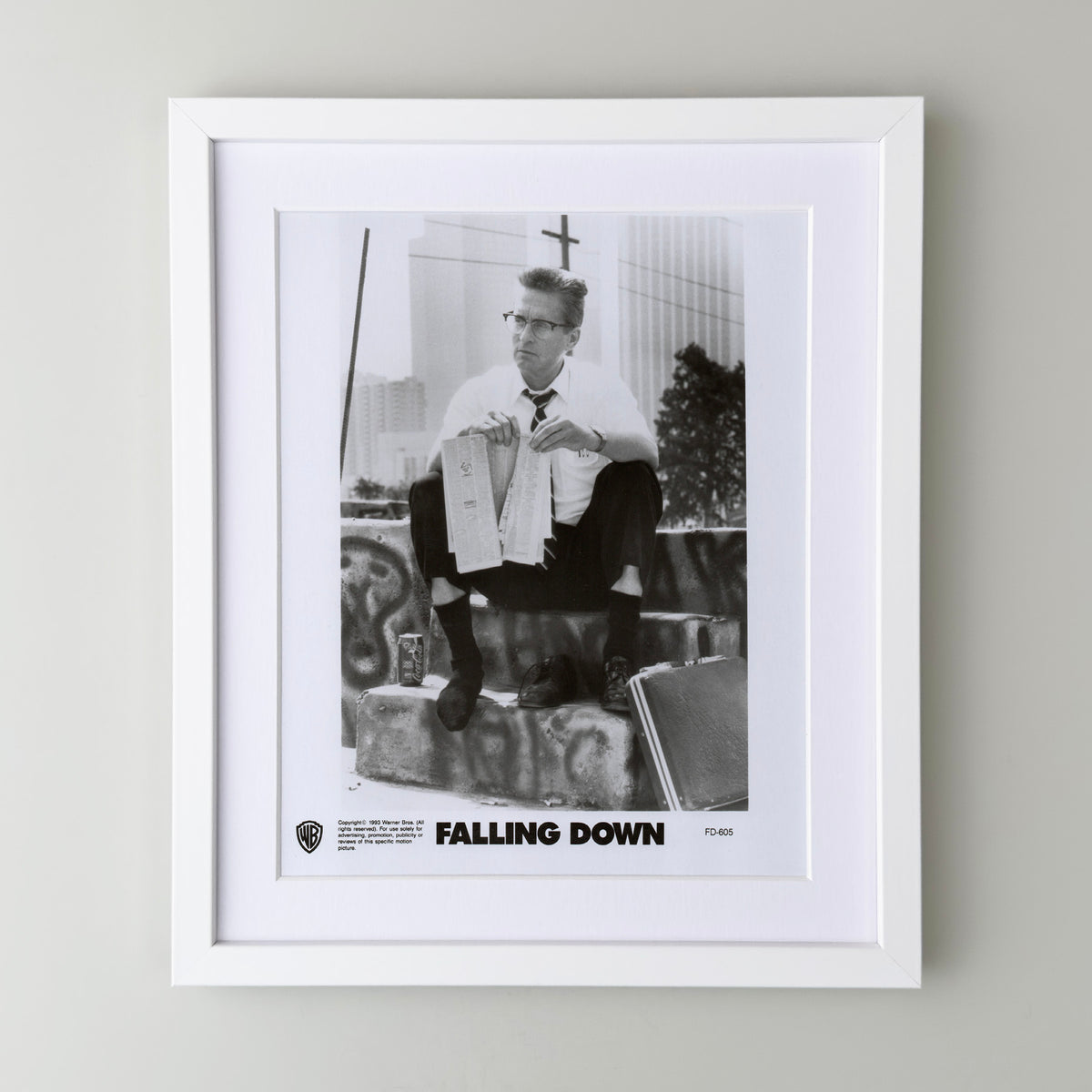 Falling Down 1993 Film Movie Press Publicity Still Framed