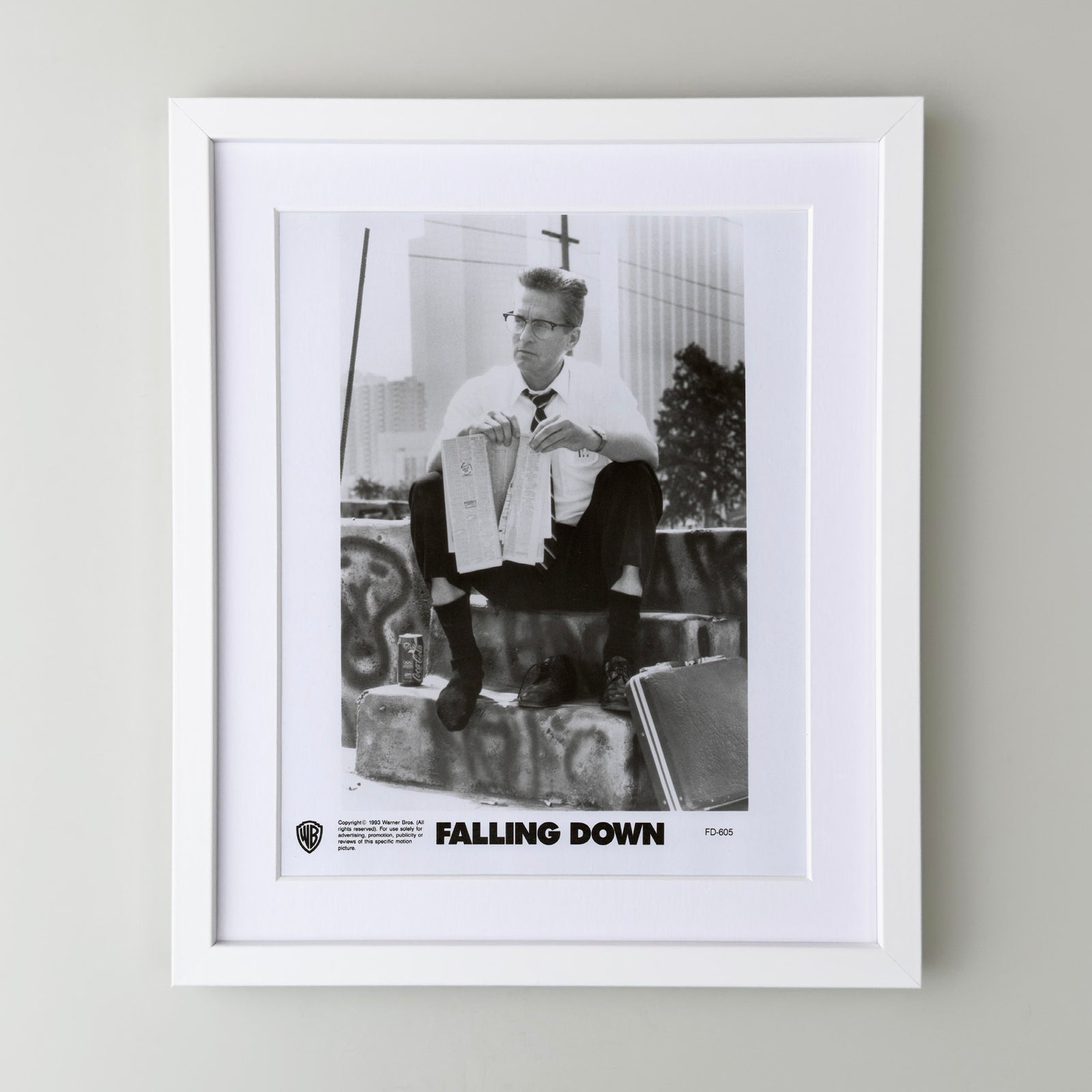 Falling Down 1993 Film Movie Press Publicity Still Framed
