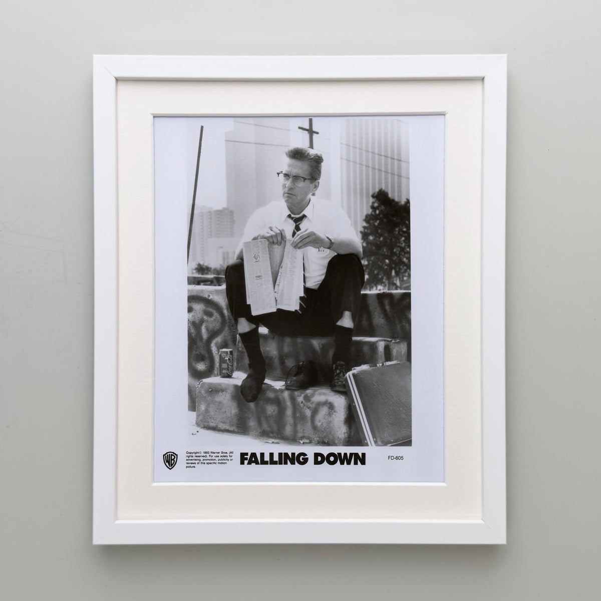 Falling Down 1993 Film Movie Press Publicity Still Framed