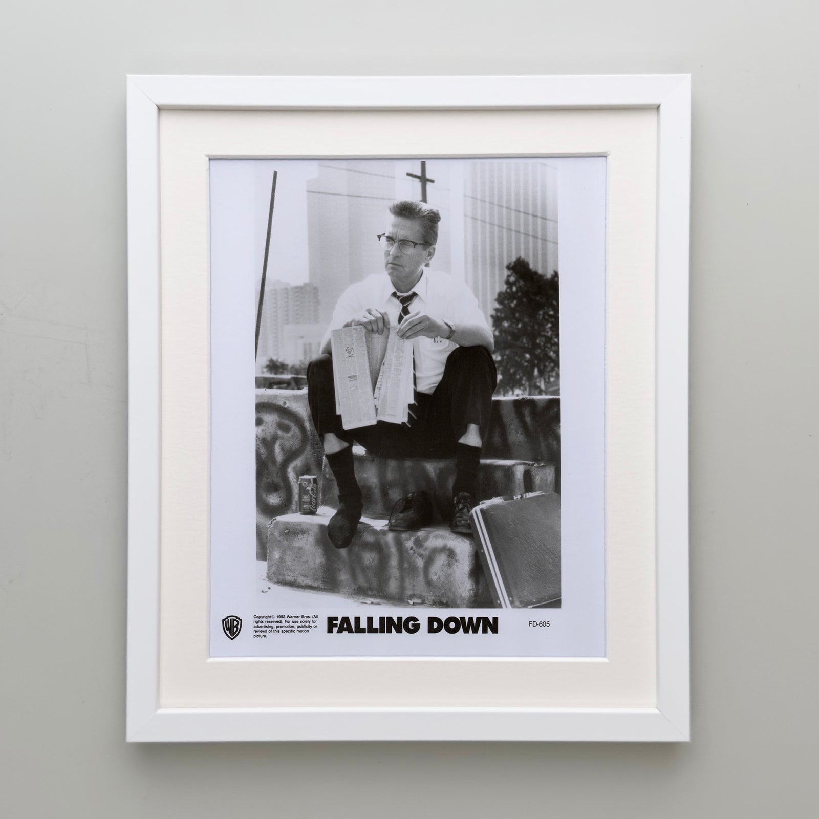 Falling Down 1993 Film Movie Press Publicity Still Framed