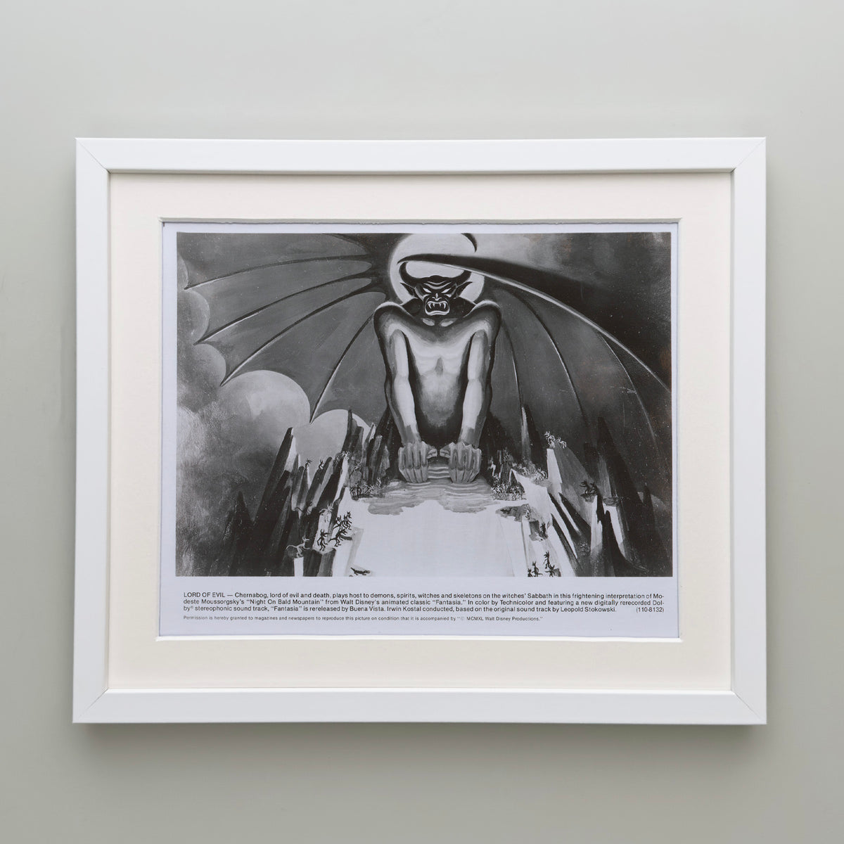 Fantasia 1940 Film Movie Press Publicity Still Framed