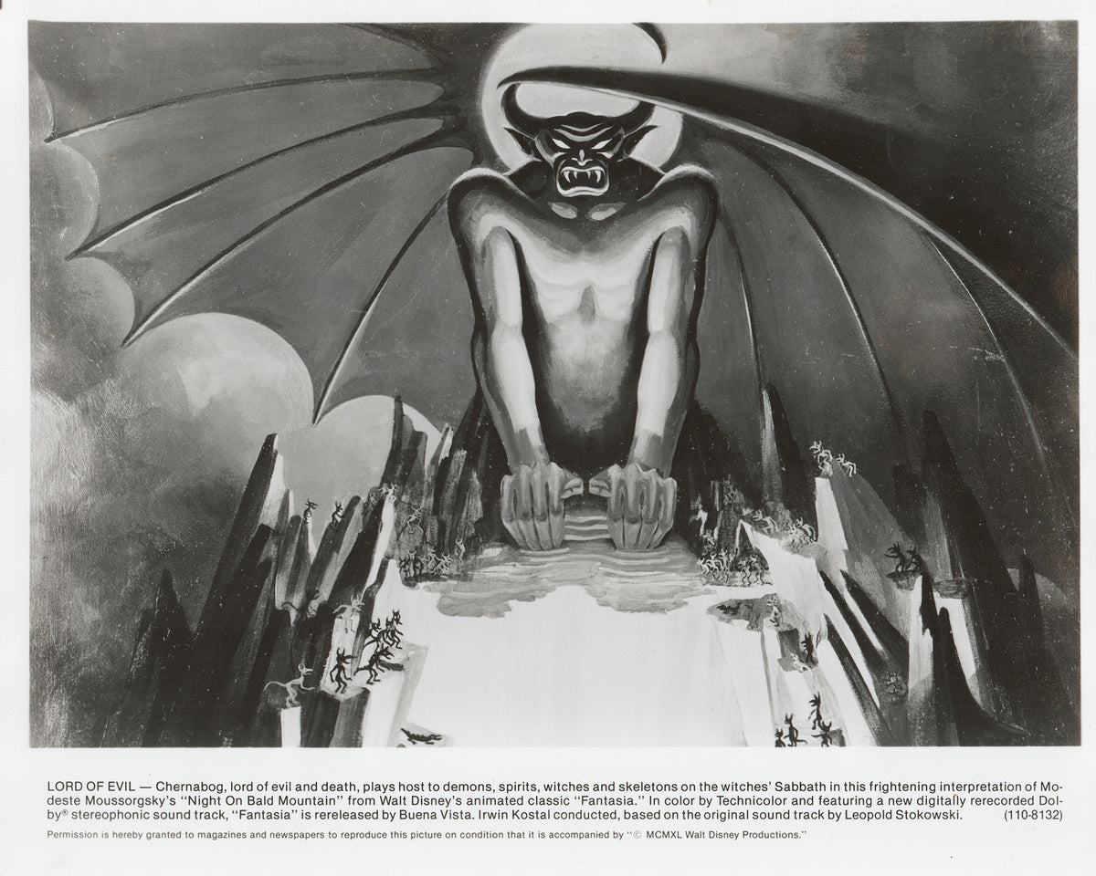 Fantasia 1940 Film Movie Press Publicity Still Framed