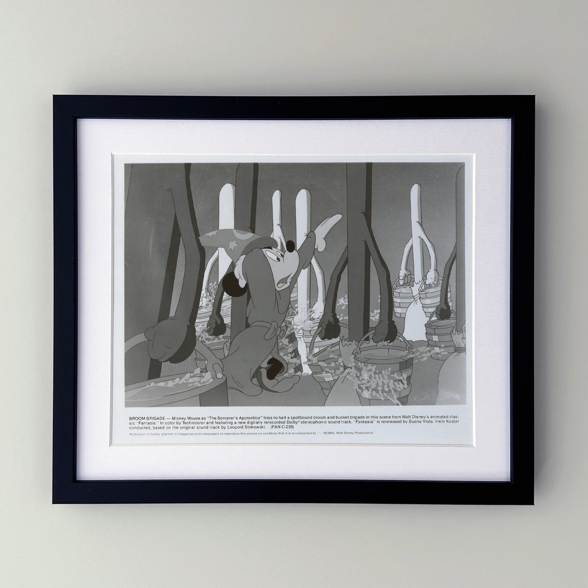 Fantasia 1940 Film Movie Press Publicity Still Framed