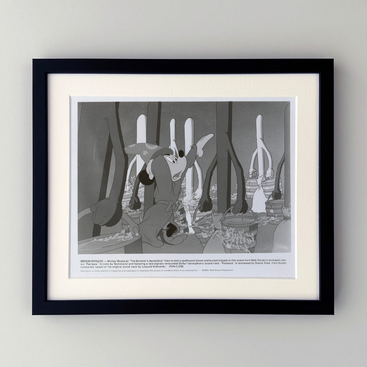 Fantasia 1940 Film Movie Press Publicity Still Framed
