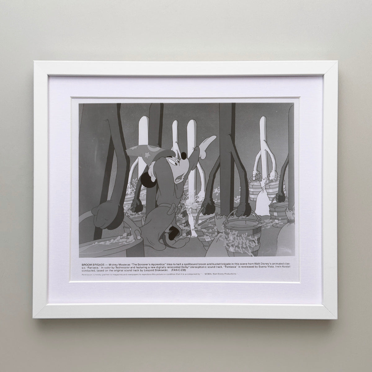 Fantasia 1940 Film Movie Press Publicity Still Framed