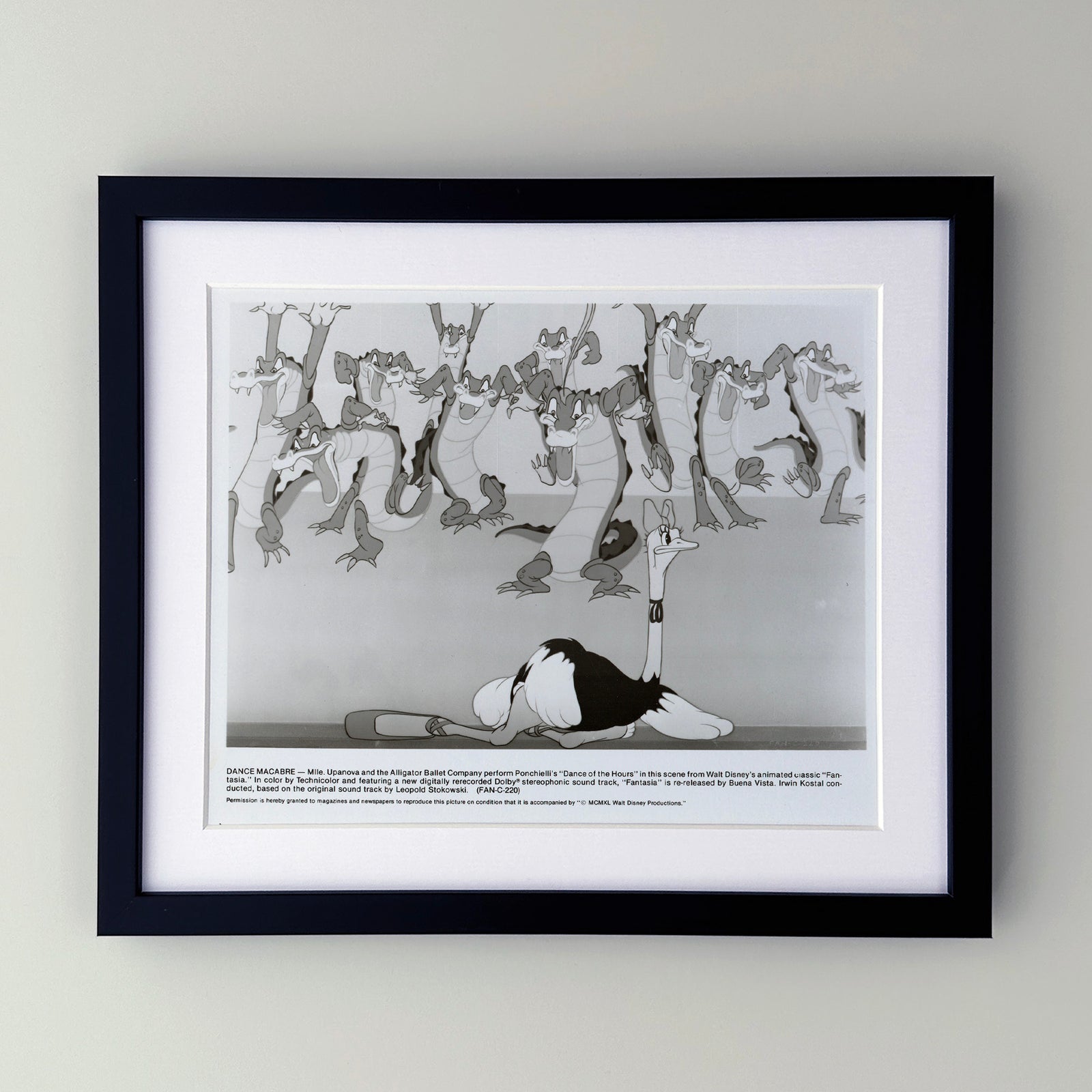 Fantasia 1940 Film Movie Press Publicity Still Framed