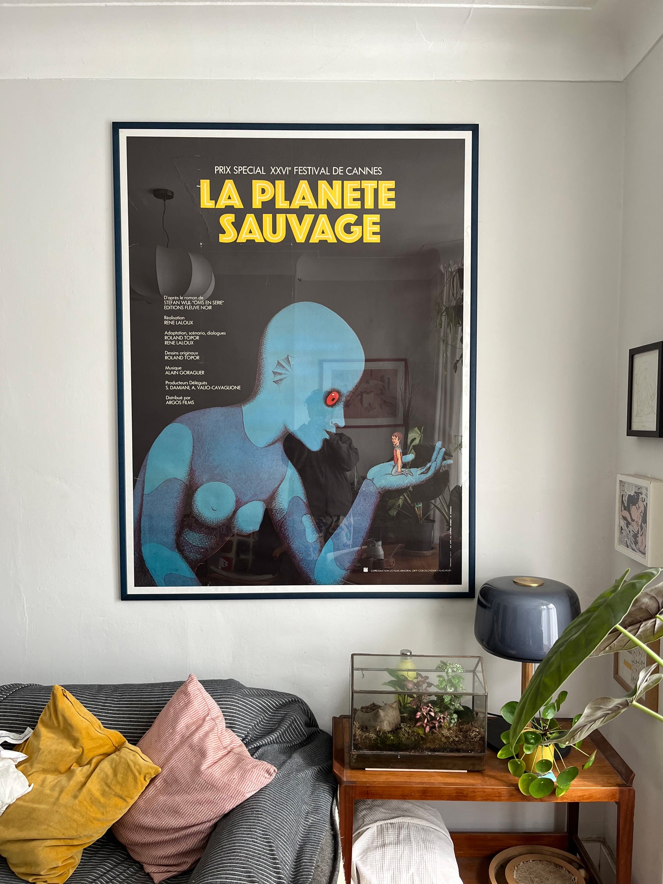 Fantastic Planet La Planet Sauvage 1963 French Grande Film Movie Poster