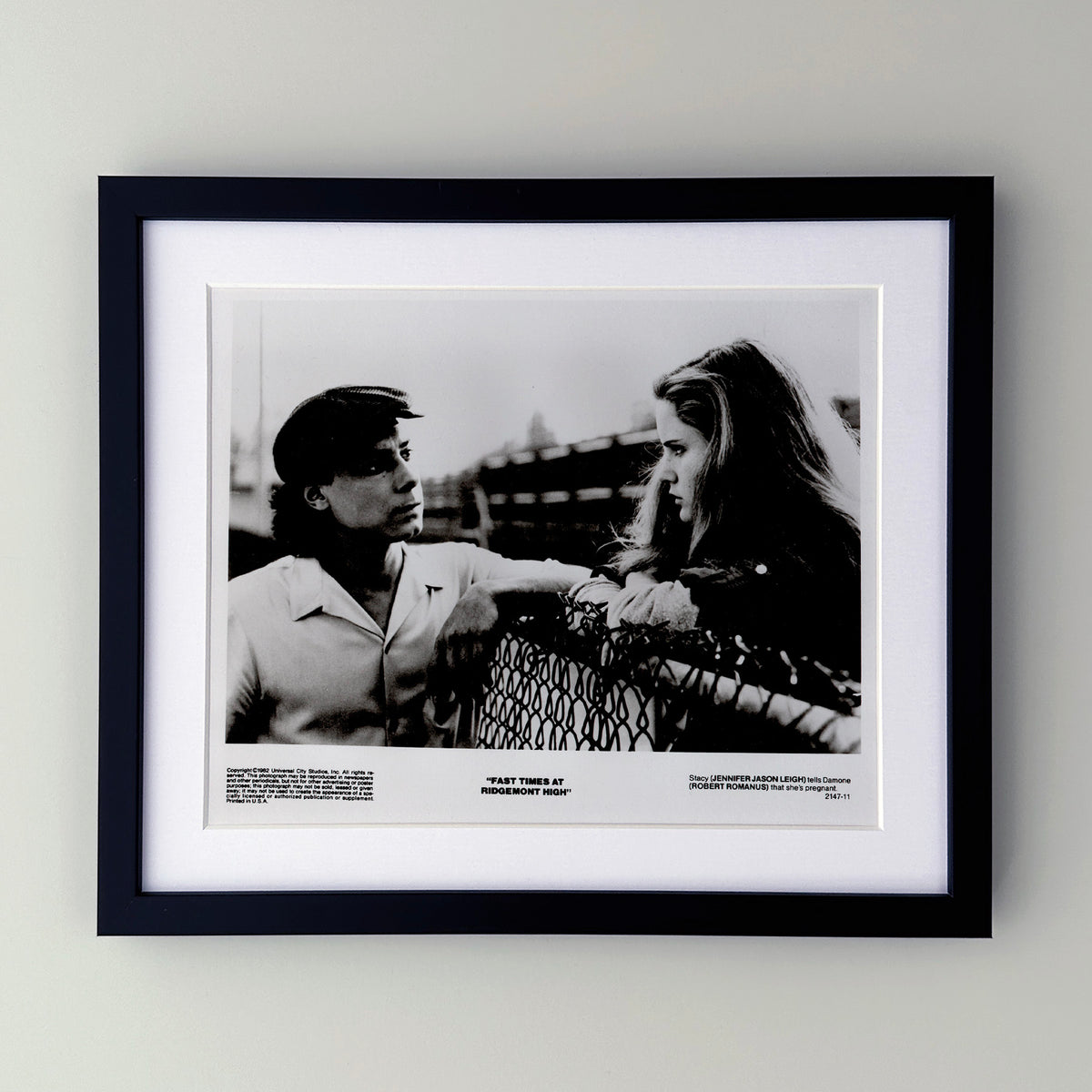 Fast Times at Ridgemont High 1982 Film Movie Press Publicity Still Framed