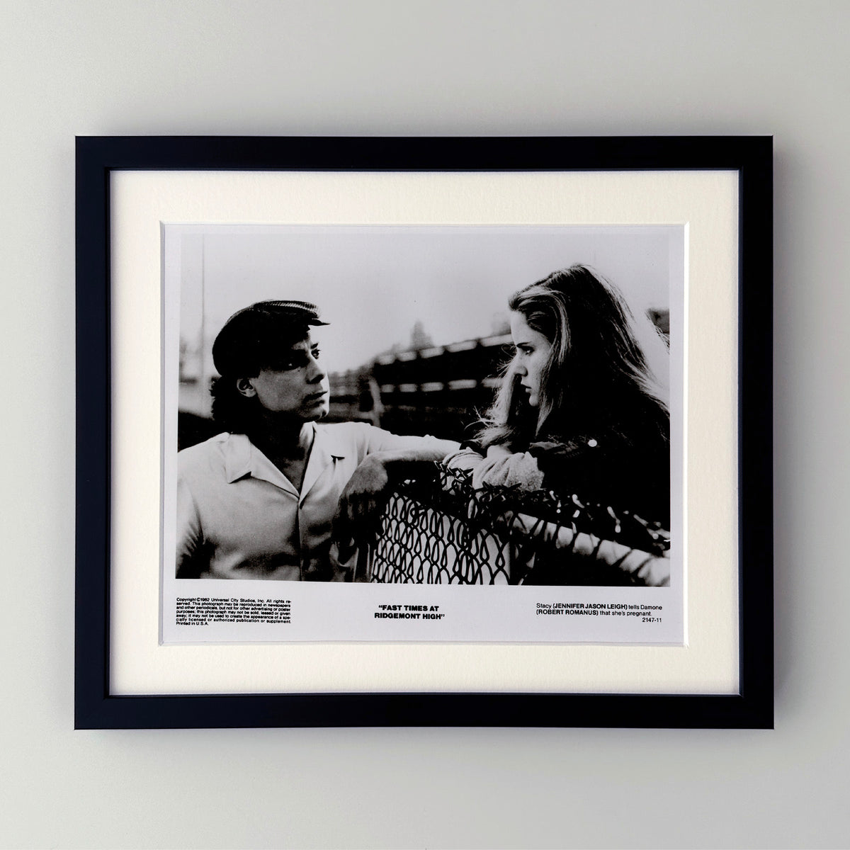 Fast Times at Ridgemont High 1982 Film Movie Press Publicity Still Framed