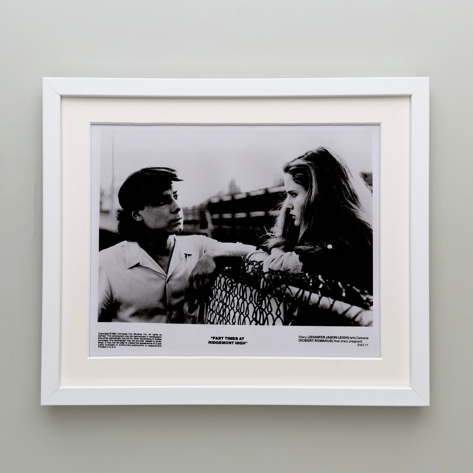 Fast Times at Ridgemont High 1982 Film Movie Press Publicity Still Framed