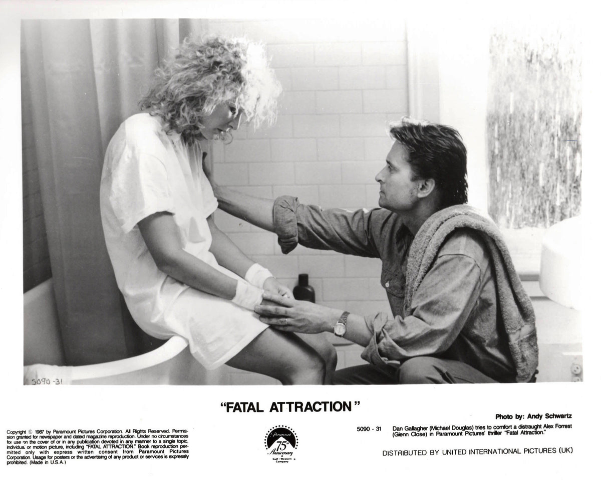 Fatal Attraction 1987 Publicity Film Movie Press Still Framed