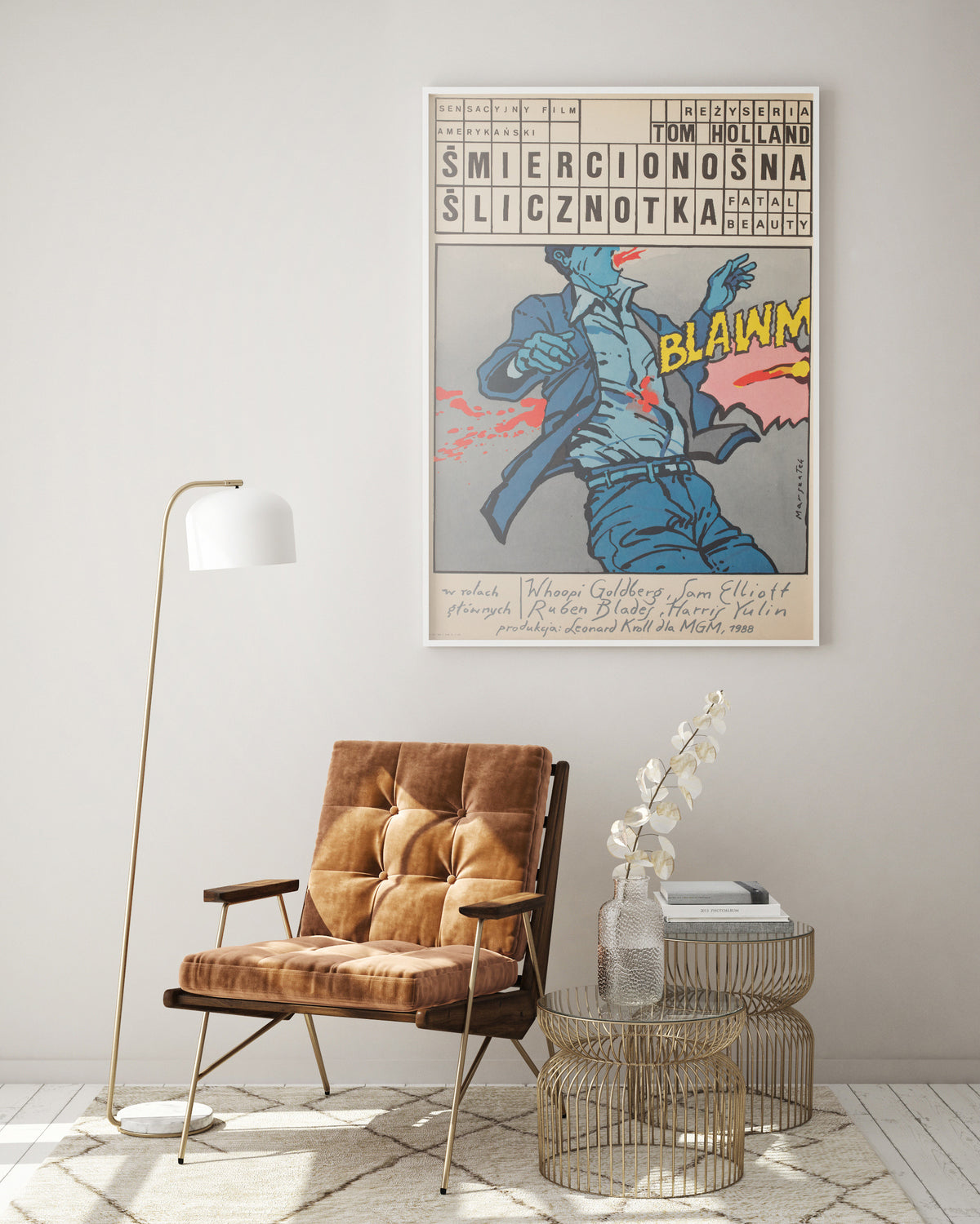 Fatal Beauty Polish Film Movie Poster, Grzegorz Marszalek