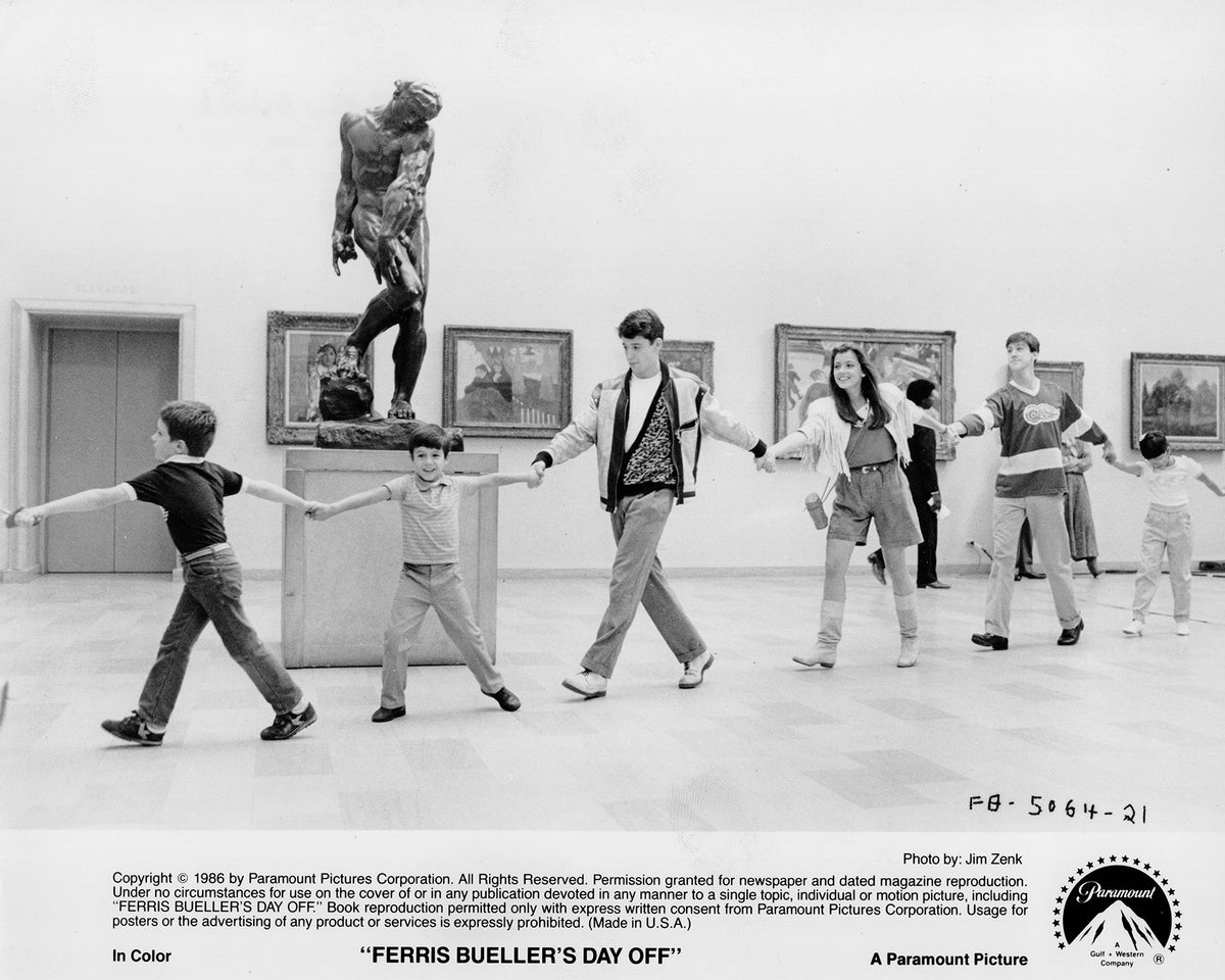 Ferris Buellers Day Off 1986 Film Movie Press Publicity Still Framed